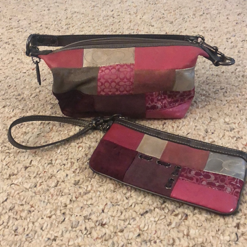 Coach Mini Purse and Wristlet